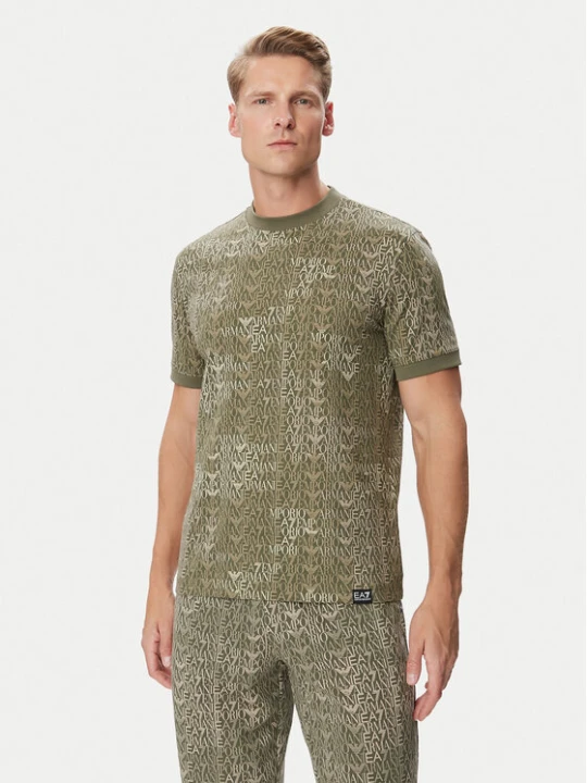 Foto del prodotto EA7 Emporio Armani T-shirt 7M002819 AF12874 F7011 Verde Regular Fit