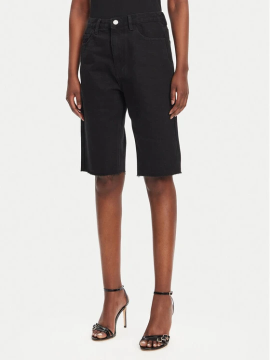Foto del prodotto Eleh Pantaloncini di jeans EL027 Nero Regular Fit