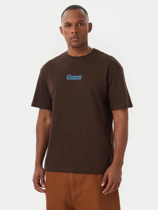 Foto del prodotto Element T-shirt Bad Doggie ELYZT00560 Marrone scuro Regular Fit