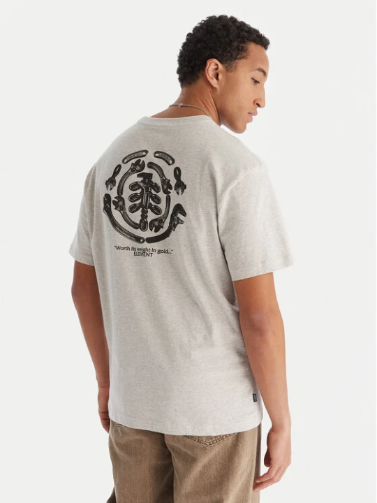 Foto del prodotto Element T-shirt Iron Works SS ELYZT00565 Grigio Relaxed Fit