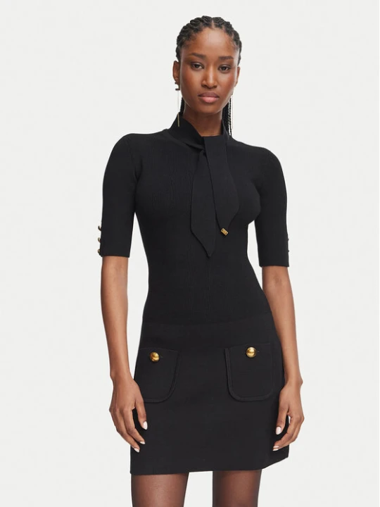 Foto del prodotto Elisabetta Franchi Abito da cocktail AM-04S-66E2-V450 Nero Slim Fit