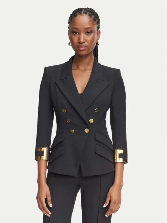 Foto del prodotto Elisabetta Franchi Giacca da abito GI-274-66E2-V670 Nero Slim Fit