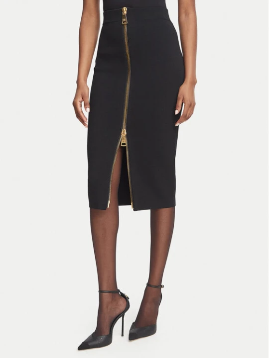 Foto del prodotto Elisabetta Franchi Gonna a matita GK-28B-66E2-V440 Nero Slim Fit