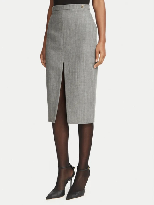 Foto del prodotto Elisabetta Franchi Gonna a matita GO-254-67E2-V320 Grigio Fitted Fit