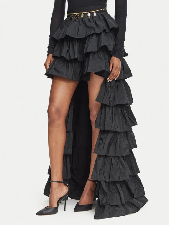 Foto del prodotto Elisabetta Franchi Gonna maxi GO-230-67E2-V690 Nero Regular Fit