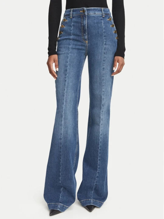 Foto del prodotto Elisabetta Franchi Jeans PJ-12D-66E2-V520 Blu Palazzo Fit