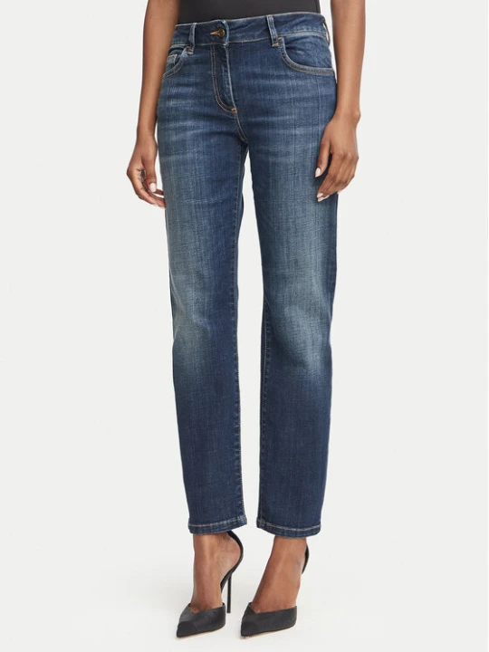 Foto del prodotto Elisabetta Franchi Jeans PJ-25N-66E2-V340 Blu scuro Straight Leg