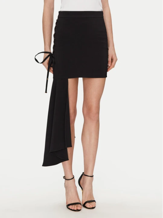 Foto del prodotto Elisabetta Franchi Minigonna GO-071-51E2-V340 Nero Regular Fit