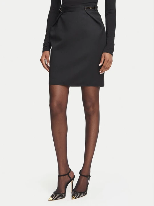 Foto del prodotto Elisabetta Franchi Minigonna GO-250-67E2-V420 Nero Slim Fit