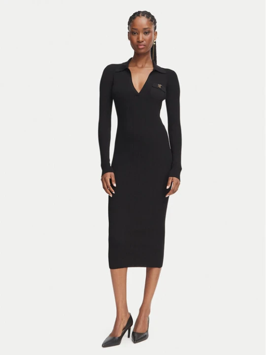 Foto del prodotto Elisabetta Franchi Vestito di maglia AM-08B-66E2-V380 Nero Slim Fit