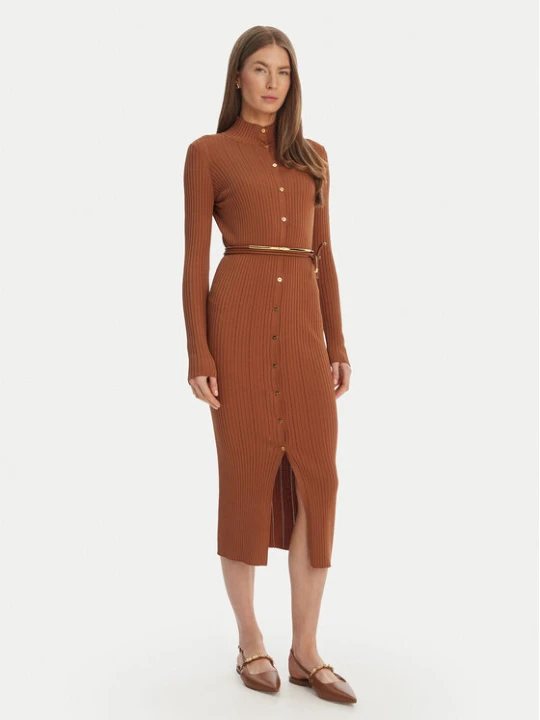 Foto del prodotto Elisabetta Franchi Vestito di maglia AM-15S-61E2-V490 Marrone Regular Fit