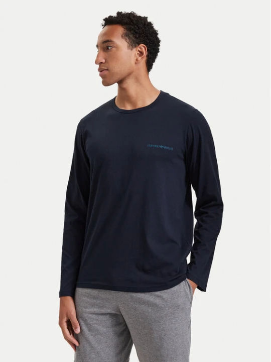 Foto del prodotto Emporio Armani Underwear Longsleeve EM000382 AF25022 UB102 Blu scuro Slim Fit