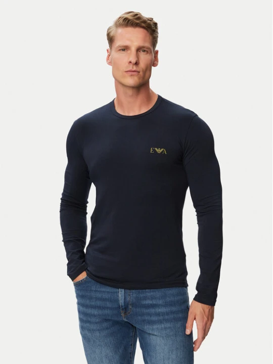 Foto del prodotto Emporio Armani Underwear Longsleeve EM000383 AF25018 UB102 Blu scuro Regular Fit