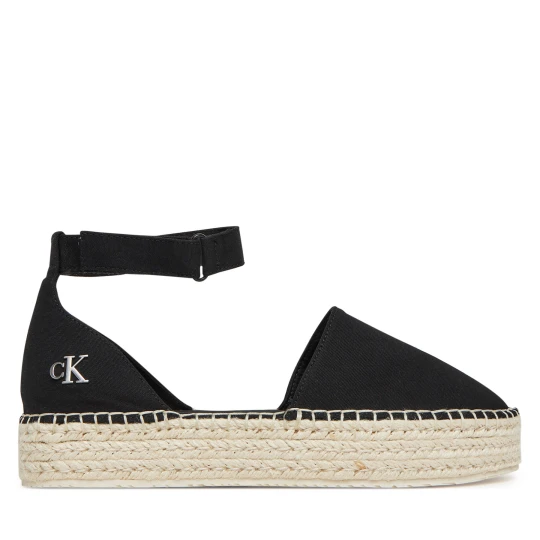 Foto del prodotto Espadrillas Calvin Klein Jeans Flatform Espadrille Sling Mg YW0YW01735 Nero