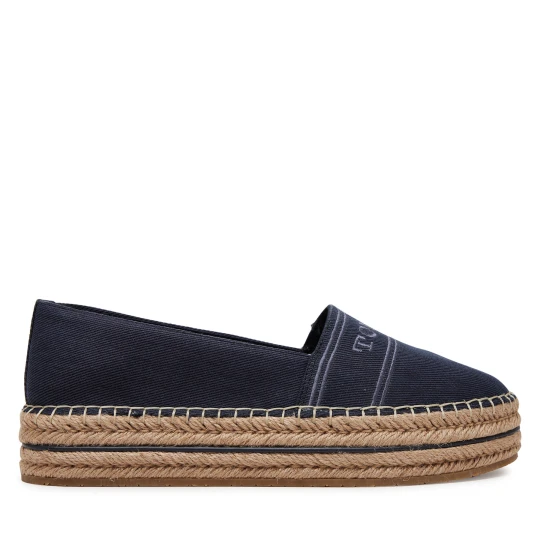 Foto del prodotto Espadrillas Tommy Hilfiger Denim Platform Espadrille FW0FW08543 Blu scuro