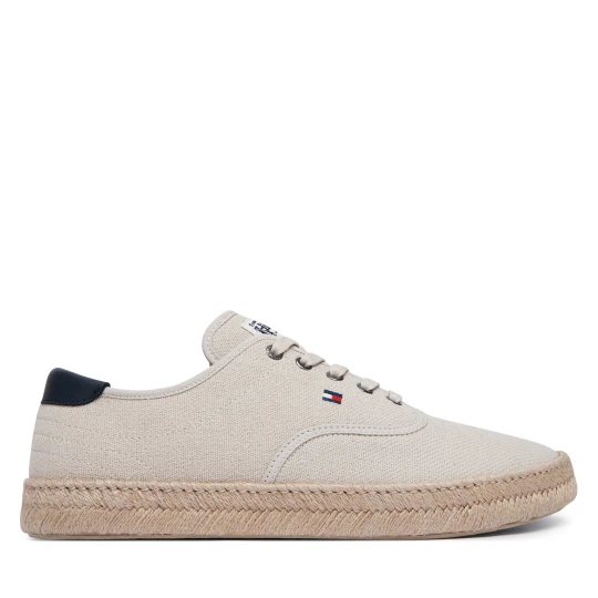 Foto del prodotto Espadrillas Tommy Hilfiger Th Hi Vulc Core Jutte Canvas FM0FM05872 Grigio