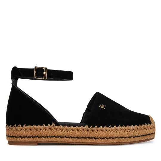 Foto del prodotto Espadrillas Tommy Hilfiger Th Platform Espad Suede Strap FW0FW09144 Nero