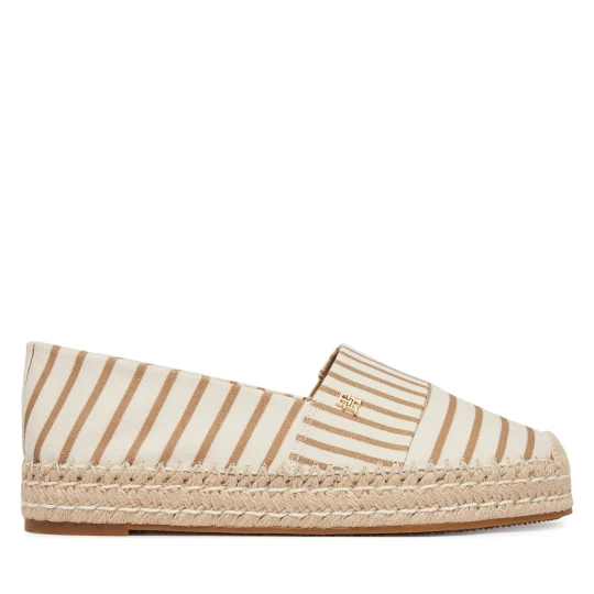 Foto del prodotto Espadrillas Tommy Hilfiger Th Platform Espadrille Stripes FW0FW09143 Beige