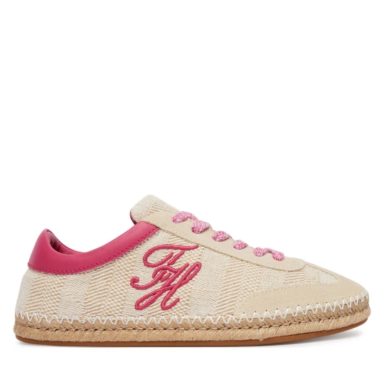 Foto del prodotto Espadrillas Tommy Hilfiger Woven Logo Embroidery FW0FW09108 Beige