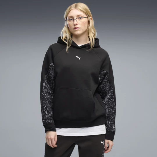 Foto del prodotto Felpa con cappuccio in felpa PUMA Sport Animal da donna, Abbigliamento, Nero czarny