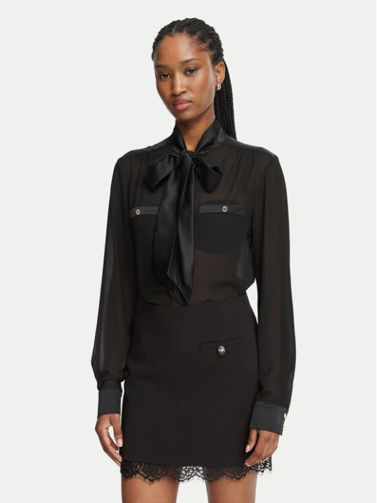 Foto del prodotto Fracomina Camicia FY26WT6017W41201 Nero Regular Fit