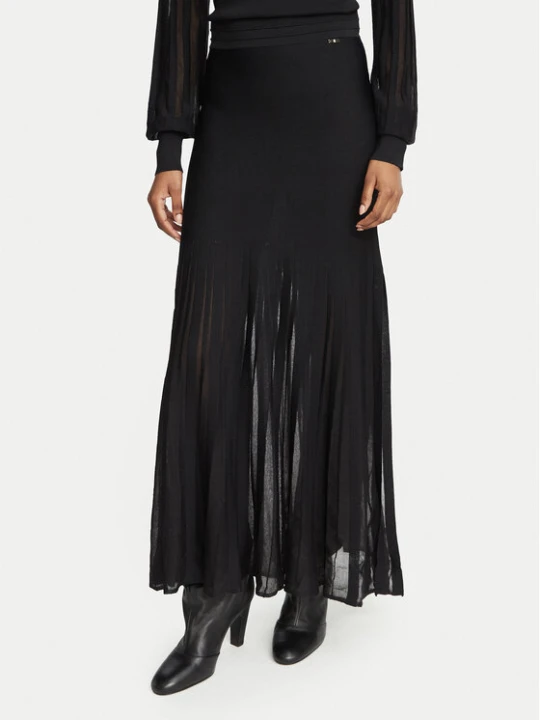 Foto del prodotto Fracomina Gonna maxi FR26WG4004K416F9 Nero Flare Fit