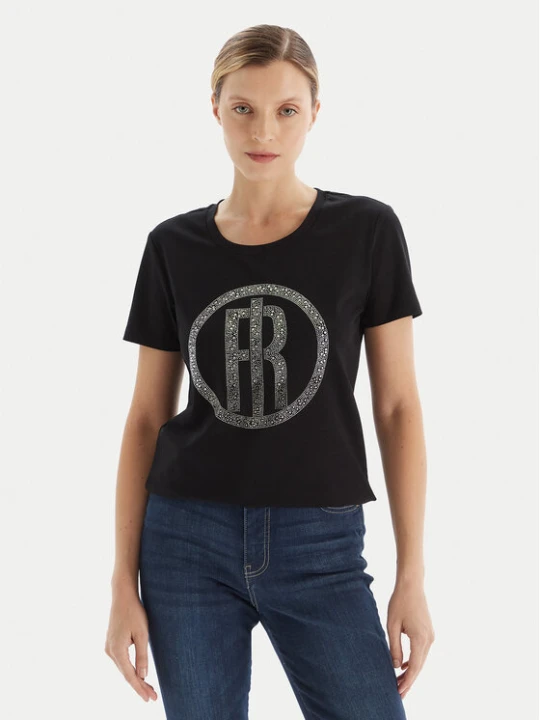 Foto del prodotto Fracomina T-shirt FP25WT3004J40108 Nero Regular Fit