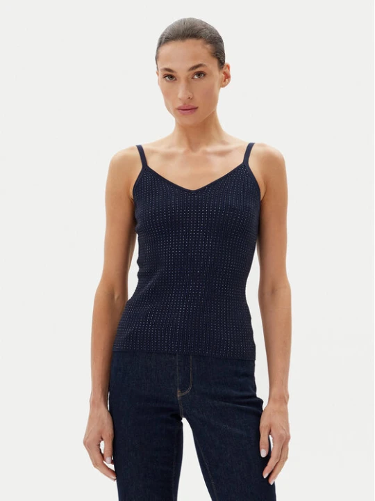 Foto del prodotto Fracomina Top FR25ST4006K410J9 Blu scuro Slim Fit