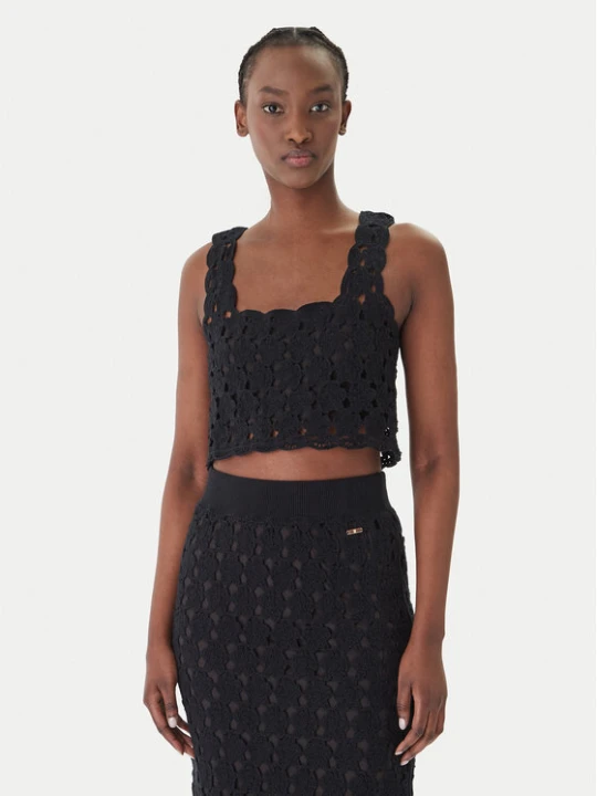 Foto del prodotto Fracomina Top FR26ST4017K488R6 Nero Slim Fit