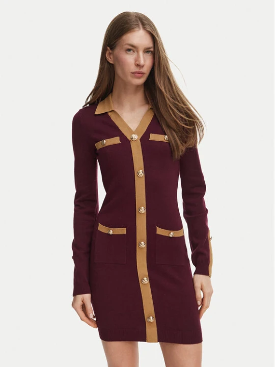 Foto del prodotto Fracomina Vestito di maglia FR26WD5013K50401 Bordeaux Regular Fit