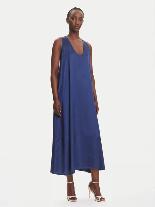 Foto del prodotto Fracomina Vestito estivo FS25SD3005W64101 Blu scuro Relaxed Fit