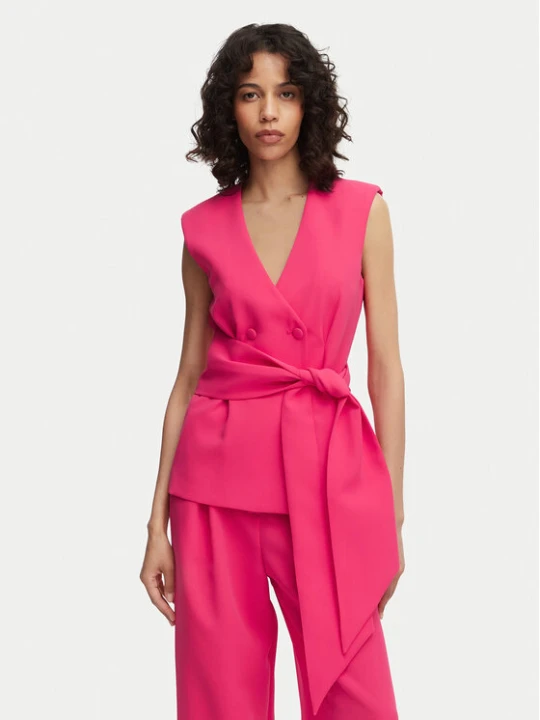Foto del prodotto French Connection Gilet Tiana 7G9B0 Rosa scuro Regular Fit