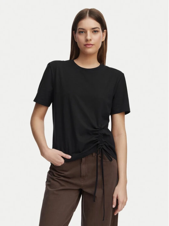 Foto del prodotto French Connection T-shirt 76QZA Nero Relaxed Fit