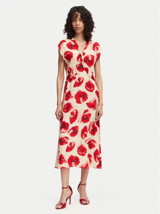 Foto del prodotto French Connection Vestito estivo Poppy 719G6 Rosso Regular Fit