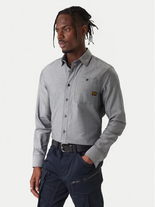 Foto del prodotto G-Star Raw Camicia Bristum 2.0 D23553 E071 Grigio Slim Fit