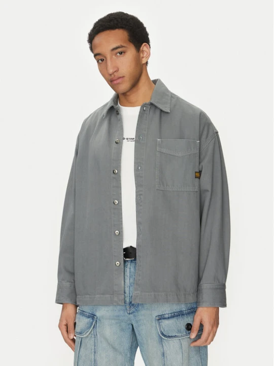 Foto del prodotto G-Star Raw Camicia D23007-D300 H116 Grigio Boxy Fit