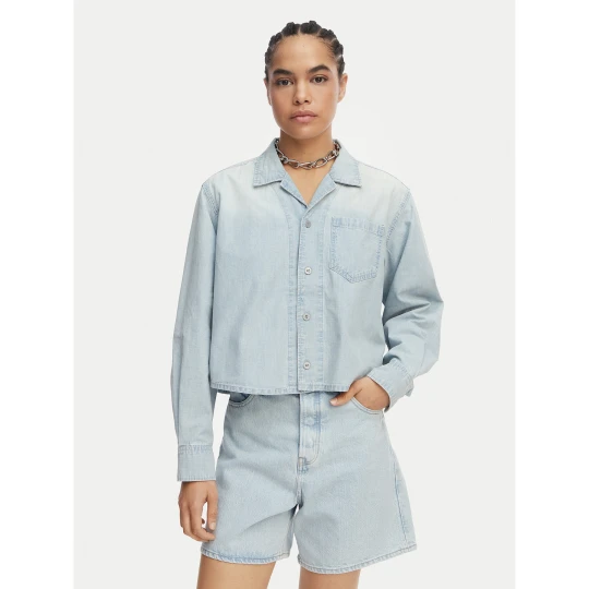 Foto del prodotto G-Star Raw camicia di jeans Resort D29076-E356 Azzurro chiaro Relaxed Fit