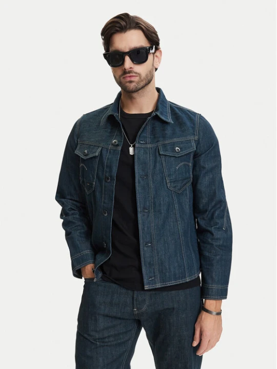 Foto del prodotto G-Star Raw Giacca di jeans 3D Dart D28418-E358 Blu scuro Regular Fit