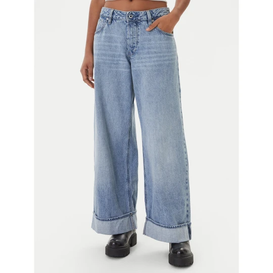 Foto del prodotto G-Star Raw Jeans Roxx D28394-D536 Celeste Wide Leg Azzurro chiaro