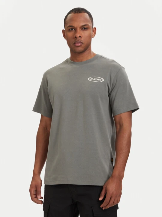 Foto del prodotto G-Star Raw T-shirt 90s Logo D28921-D976 Verde scuro Regular Fit