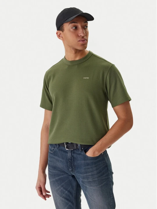 Foto del prodotto G-Star Raw T-shirt D28609-E383 Verde Regular Fit