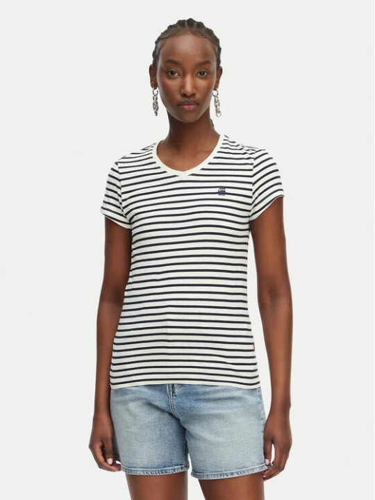 Foto del prodotto G-Star Raw T-shirt Eyben D24533-D244 Bianco Regular Fit