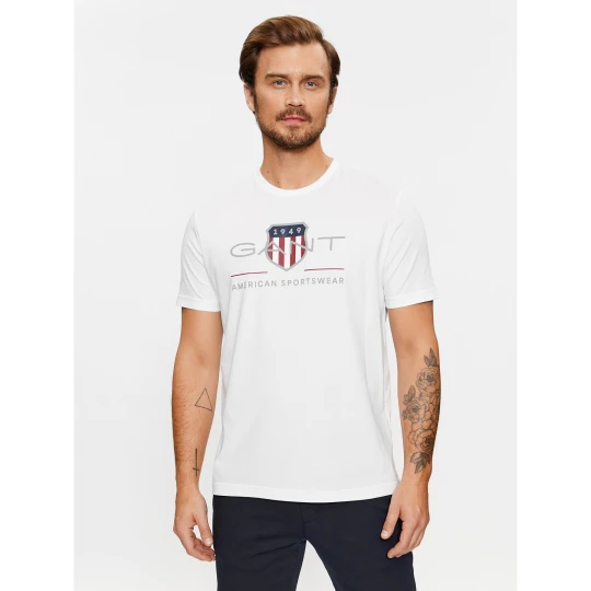 Foto del prodotto Gant T-shirt Reg Archive Shield Ss 2003199 Bianco Regular Fit