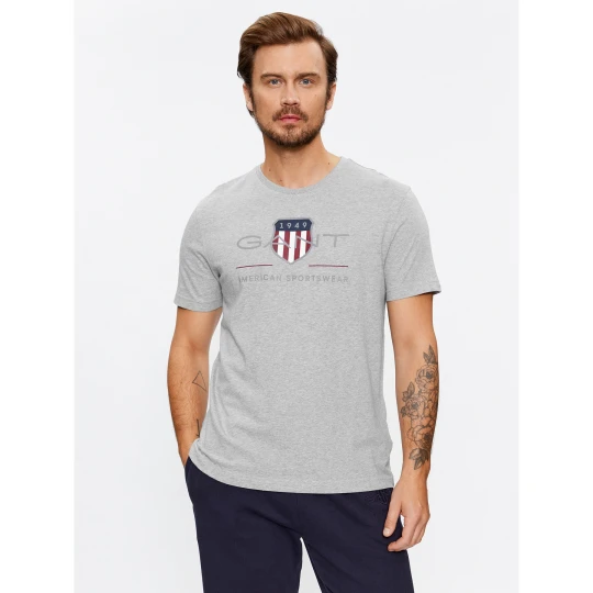 Foto del prodotto Gant T-shirt Reg Archive Shield Ss 2003199 Grigio Regular Fit