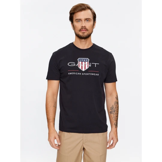 Foto del prodotto Gant T-shirt Reg Archive Shield Ss 2003199 Nero Regular Fit