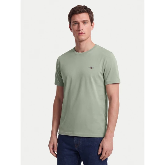 Foto del prodotto Gant T-shirt Shield 2003184 Verde chiaro Regular Fit
