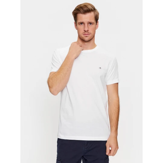 Foto del prodotto Gant T-shirt Shield 2003185 Bianco Slim Fit