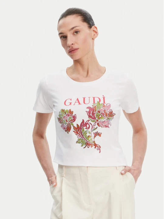 Foto del prodotto Gaudi T-shirt 511BD64036 Bianco Regular Fit