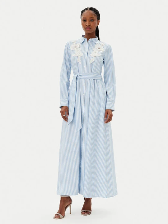 Foto del prodotto Gaudi Vestito chemisier 511FD15026 Celeste Regular Fit