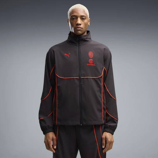 Foto del prodotto Giacca della tuta AC Milan PUMATECH-X con zip integrale da uomo, Abbigliamento, Grigio Gray